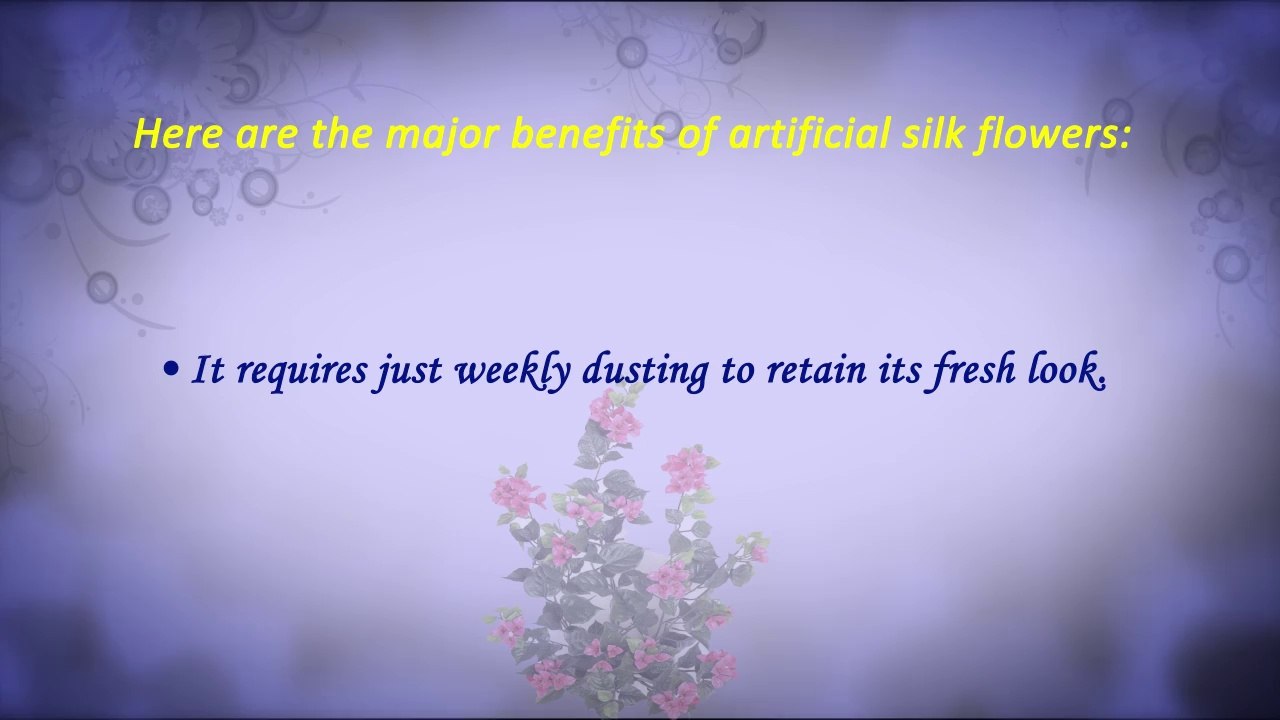 16 Benefits of UsingReal Touch Artificial Silk Flowers