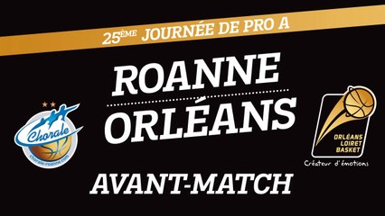Avant-Match - J25 - Orléans se déplace à Roanne