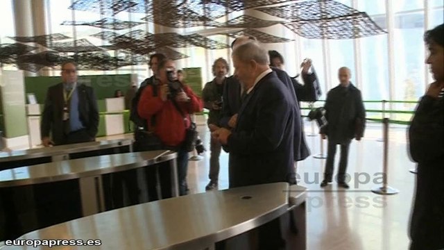 Expresidente de Brasil Lula da Silva, en Bilbao