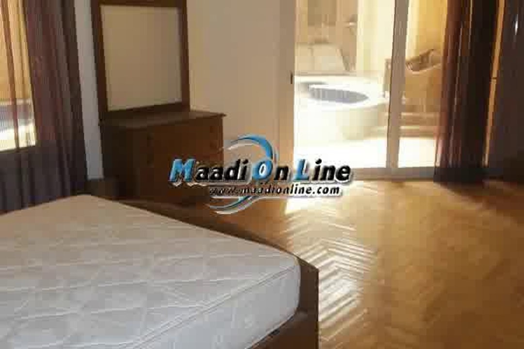 Modern Ground floor with privet pool furnished 5 bedroom 5 bathroom green and Quite area in maadi