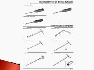ORTHOPEDIC INSTRUMENTS