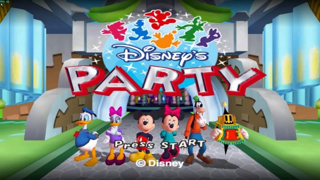 Disneys Party HD on Dolphin Emulator (Widescreen Hack)