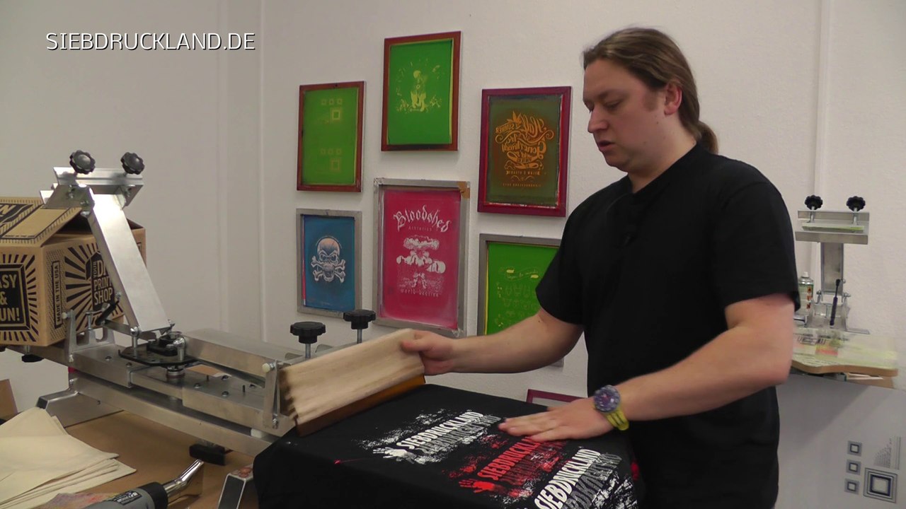 DIY Siebdruck selber machen