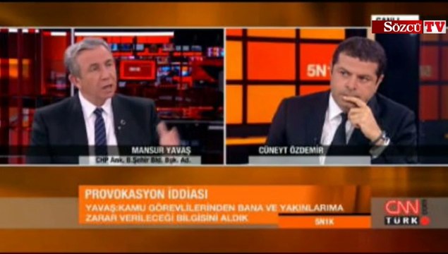 Mansur Yavaş, aldığı tehditleri canlı yayında açıkladı