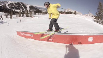 Snowpark Alta Badia: Freeski Spring - 13-03-2014