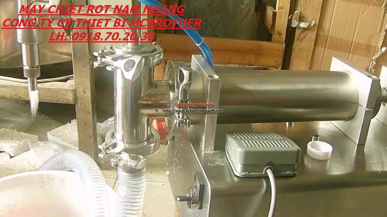 Máy chiết rót ngang 1 vòi, máy chiết rót dịch lỏng, máy chiết rượu, mật ong LH: 0918.70.20.38