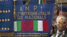 Roma - Napolitano alla cerimonia per il 70° anniversario delle Fosse Ardeatine (26.03.14)