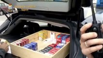 Napoli - Maxi operazione contro il contrabbando di sigarette (26.03.14)