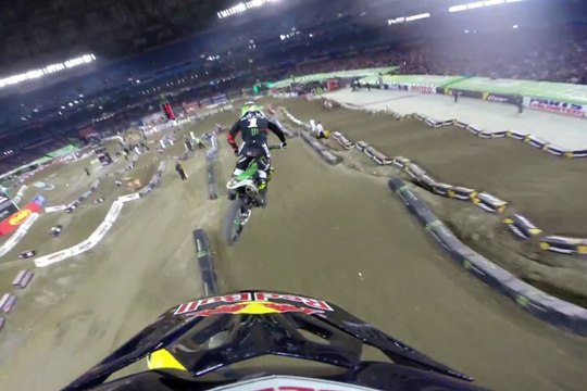 GoPro James Stewart won the 2014 Monster Energy Supercross from Toronto