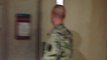 Young Soldier returns early from Afghanistan surprises his dad at work