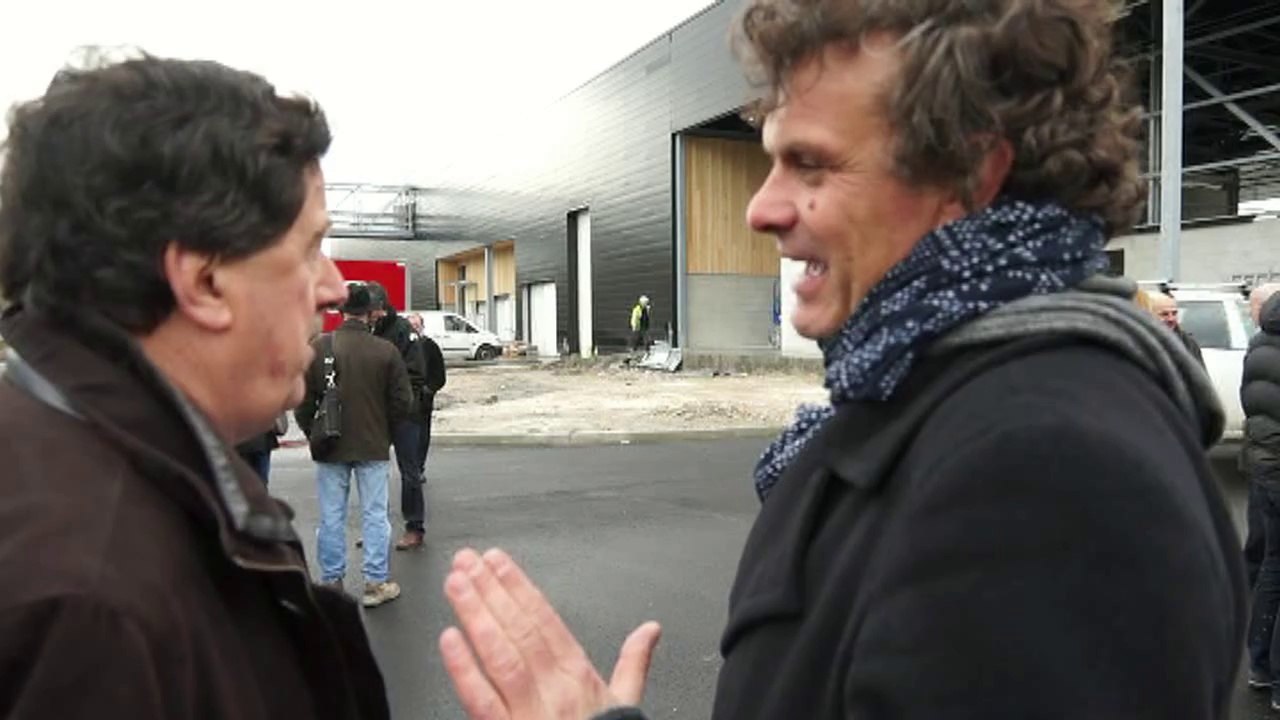 Visite de chantier du nouvel abattoir de Chambéry