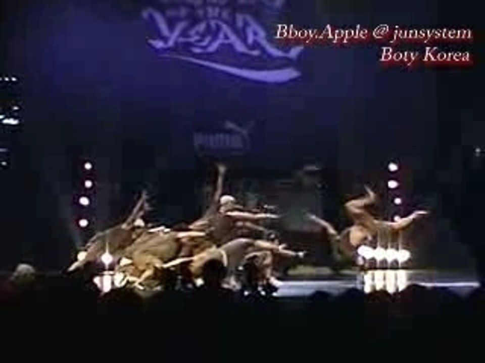 un groupe de break korean