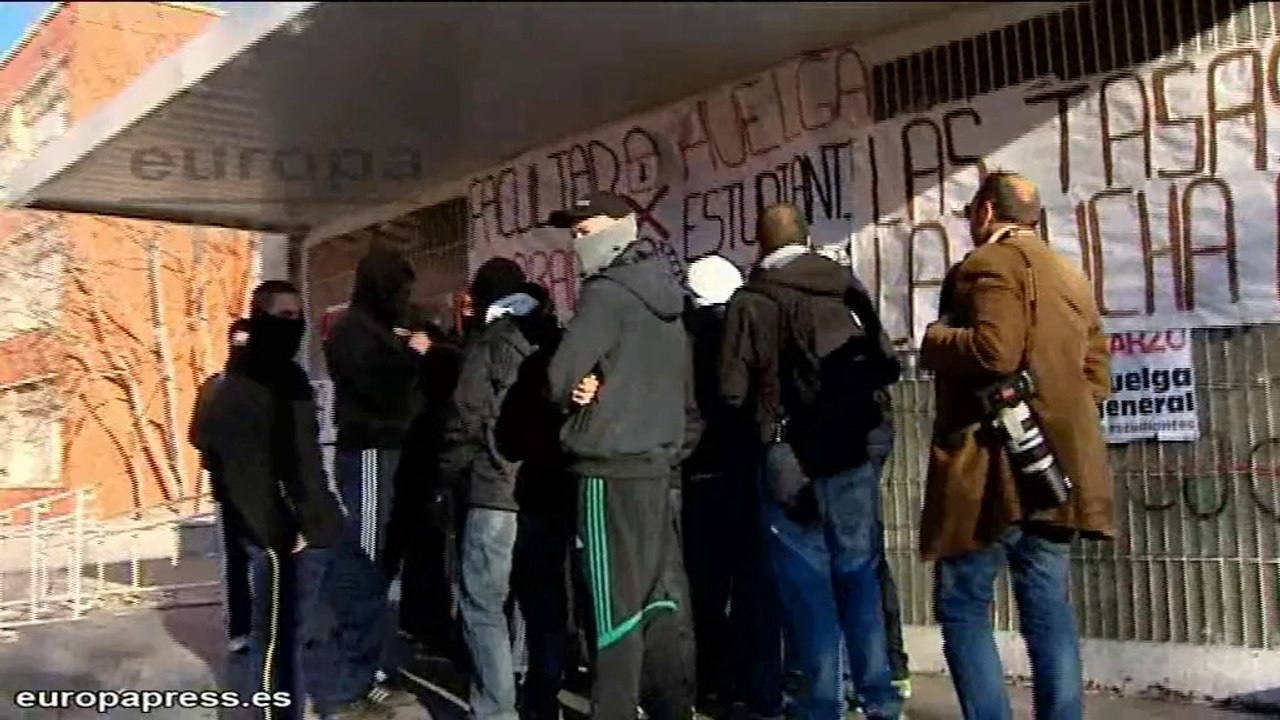 Barricadas en la Complutense