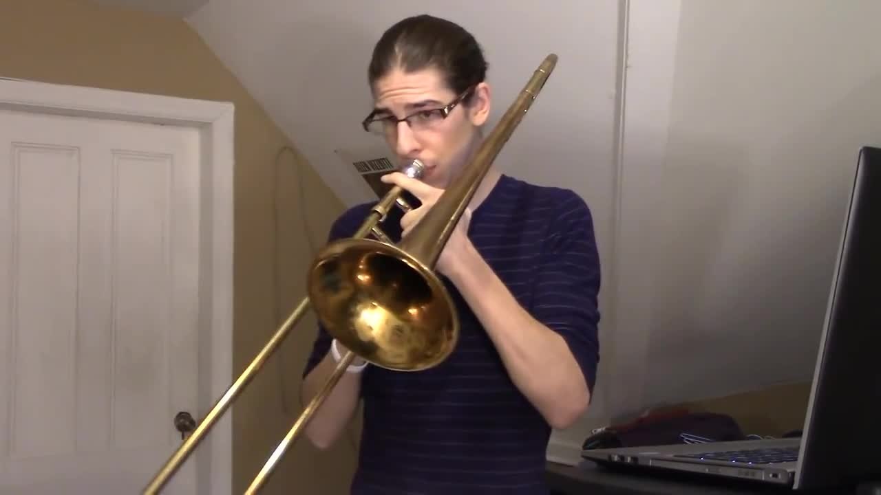 Pharrell Williams - Happy - Trombone Cover