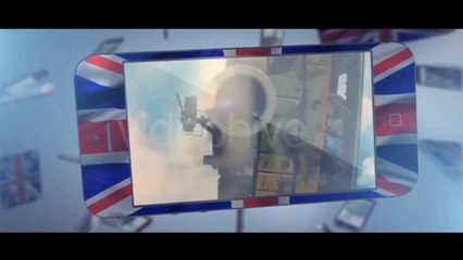 Smartphone Explosion - Element 3D