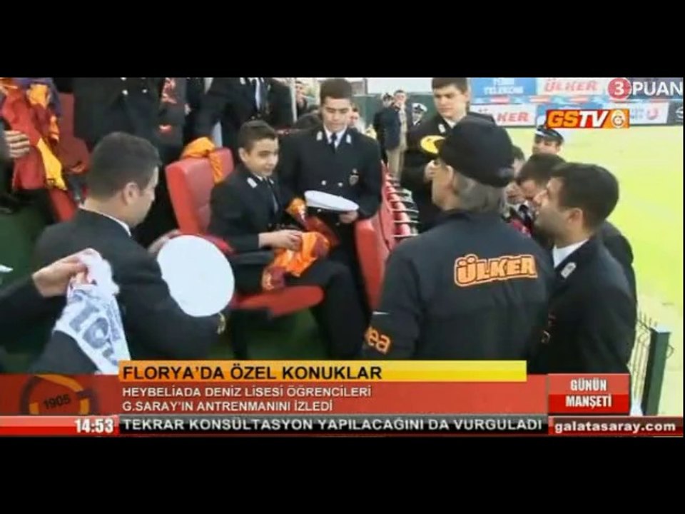 Florya'da özel konuklar