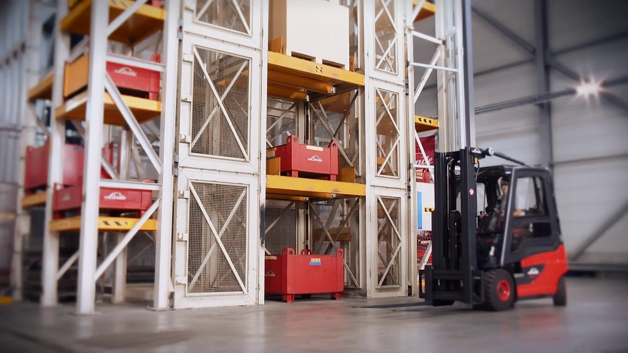 Sicherheit für Staplerfahrer- Linde Safety Pilot