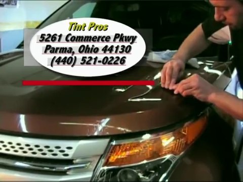 How to install Paint Protection, Clear Bra, Car paint protection, Ford Explorer, 216-906-6084