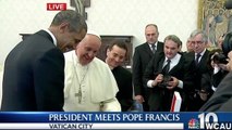 President Obama And Pope Francis Meet For First Time