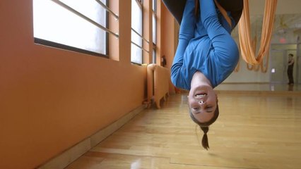 Laura Prangley vs. Aerial Yoga