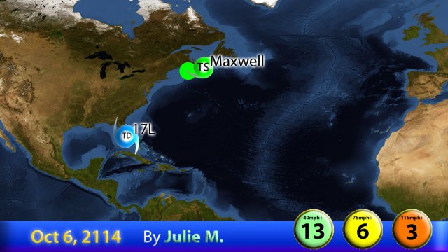 Hypothetical Hurricane Season #74 - 2114