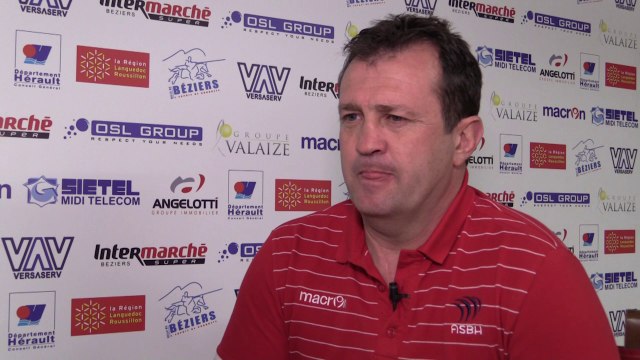 Point Presse 25e Journée de ProD2 ASBH - Mont-de-Marsan Christophe Hamacek