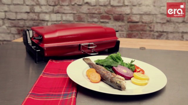 Era SM-10 Çift Telli -Kokusuz- Dumansız- Yıkanabilir Kapaklı Izgara-TEFLONLU