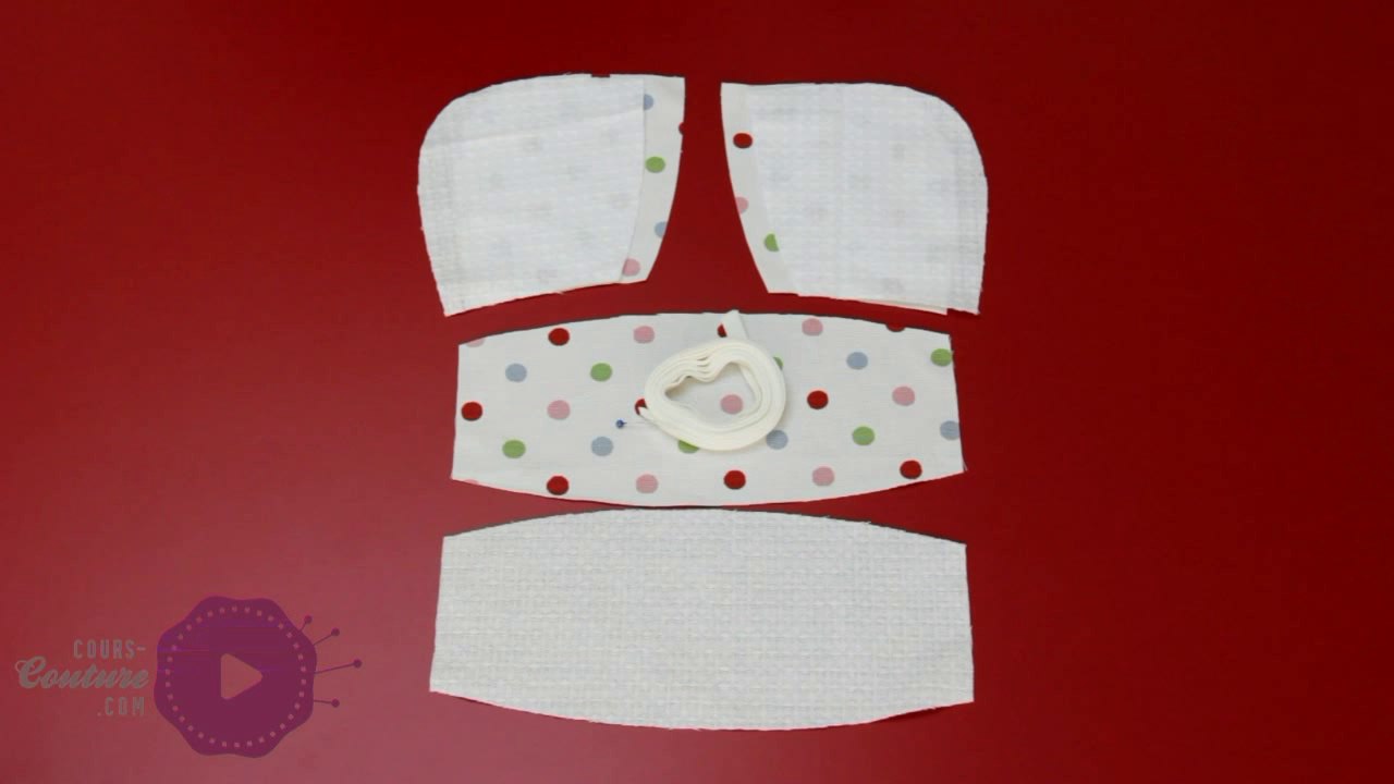 Cours de couture - Apprendre à coudre un bonnet pour bébé - Tuto de couture