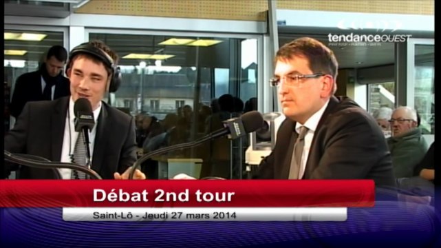 Municipales 2014 - Débat Saint-Lô - 2nd tour. Part2