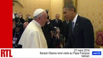 VIDÉO - Barack Obama rencontre le pape François