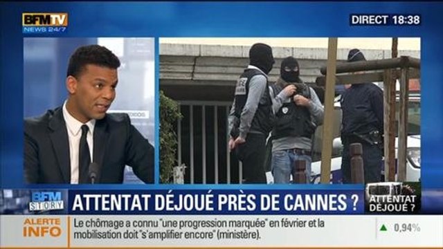 BFM Story: Attentat déjoué près de Cannes: les réactions de l'avocat du suspect - 26/03