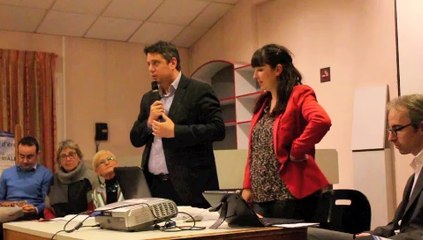 Présentation de Sandra Impériale par Rodolphe Amailland, nouveau maire de Vertou