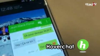 Hover Chat  : vos SMS en bulle sur votre écran (test appli smartphone)