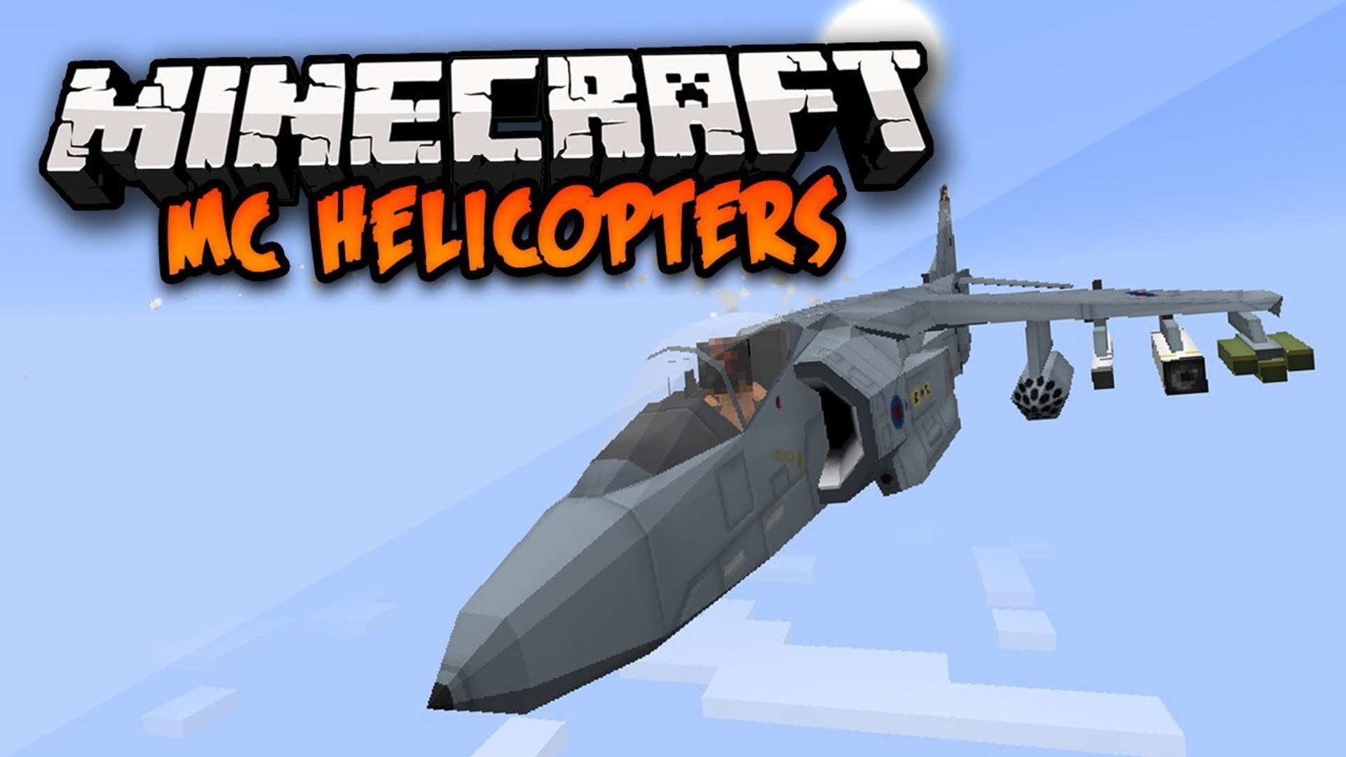 Minecraft: MC Helicopters Mod! - Realistic Helicopters in Minecraft! [1.7.5]  - video Dailymotion