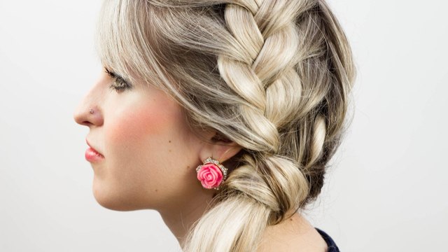 Вечерняя прическа для длинных волос. Evening Hairstyle for Long Hair