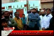 MQM representatives Kamran Akhtar visit & monitor development project in Baldia Town