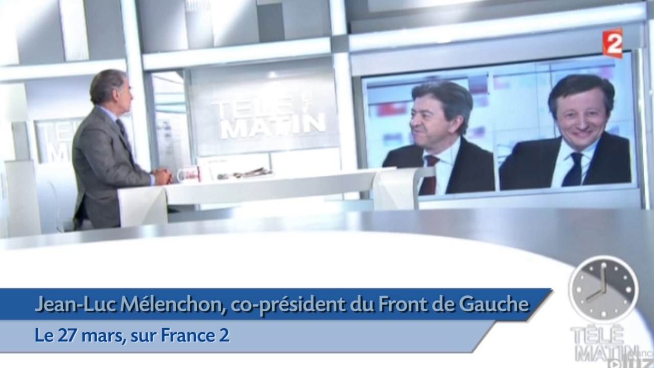 Mélenchon veut boycotter les plateaux télé