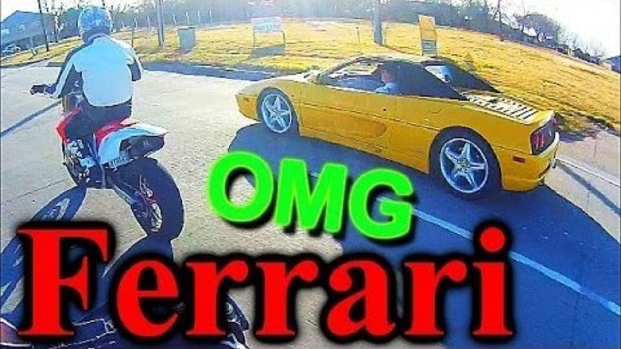 OMG a Ferrari