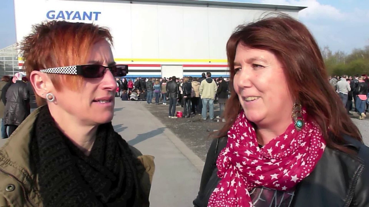 Douai : Concert d'Indochine, les fans s'échauffent la voix