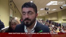 Icaro Sport. Rino Gattuso sale in cattedra all'Università di Rimini
