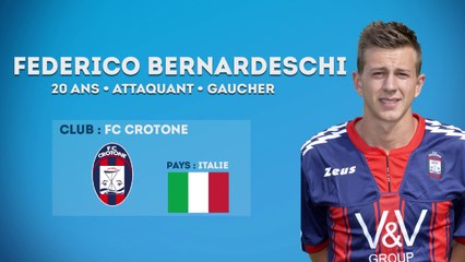 Federico Bernardeschi, le jeune joyau de Crotone