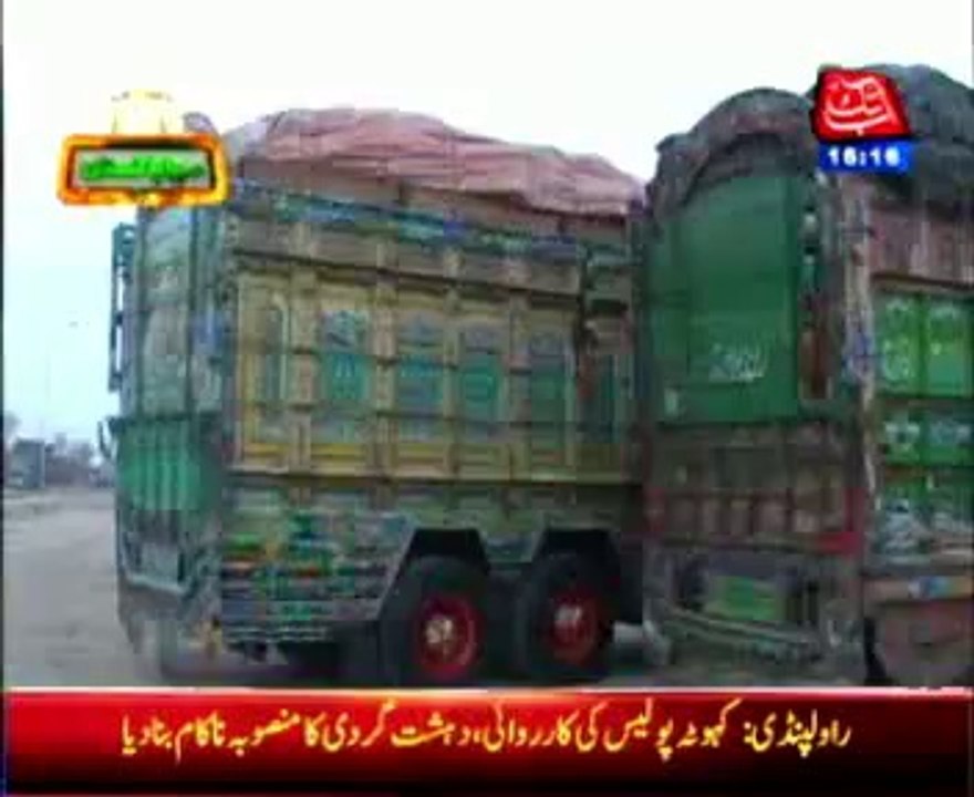 Ghotki police and department of food action