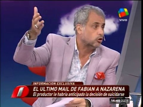 Pronto.com.ar Fabián Rodríguez y el email a Nazarena