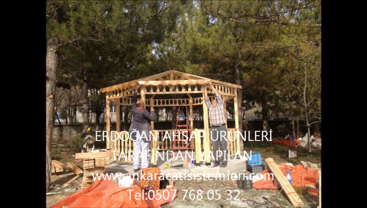 AHŞAP PERGOLE