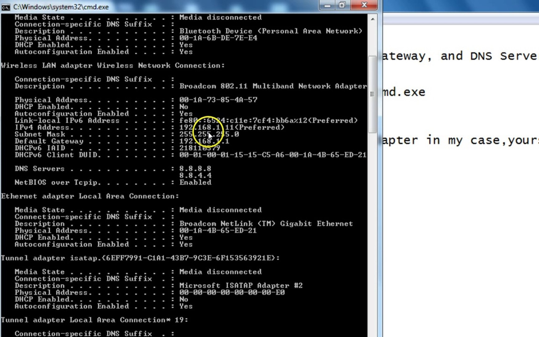 container Atlas shelter How to Find Your IP Address, Subnet Mask, Default Gateway, and DNS Servers?  - video Dailymotion