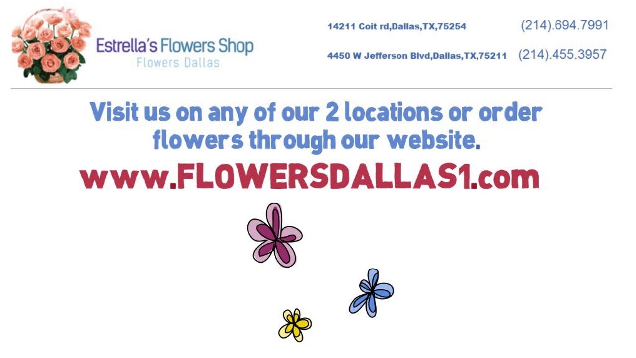 Dallas wedding florist - Estrella's Flower store