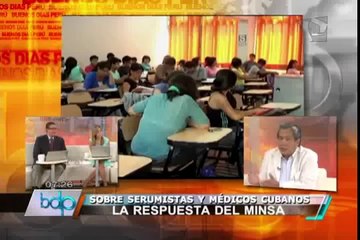 Minsa: Médicos cubanos vienen en misión que aportará técnicas y conocimientos