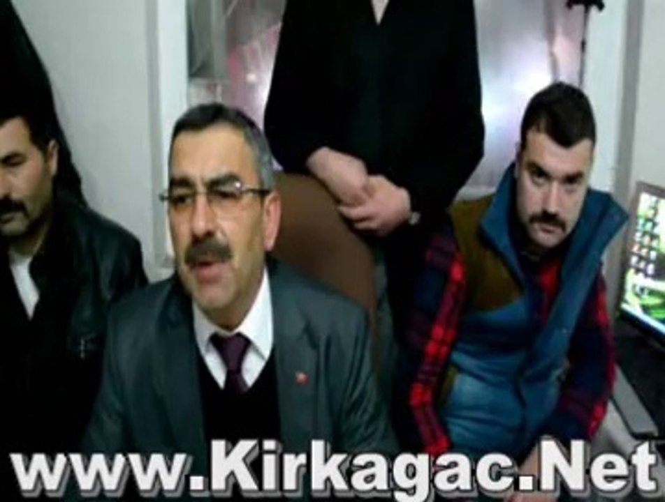 VEDAT TERDİ ve HALİL BOĞAZ'DAN ÜLKÜ OCAGI SÖZÜ, www.kirkagac.net, hakan demir