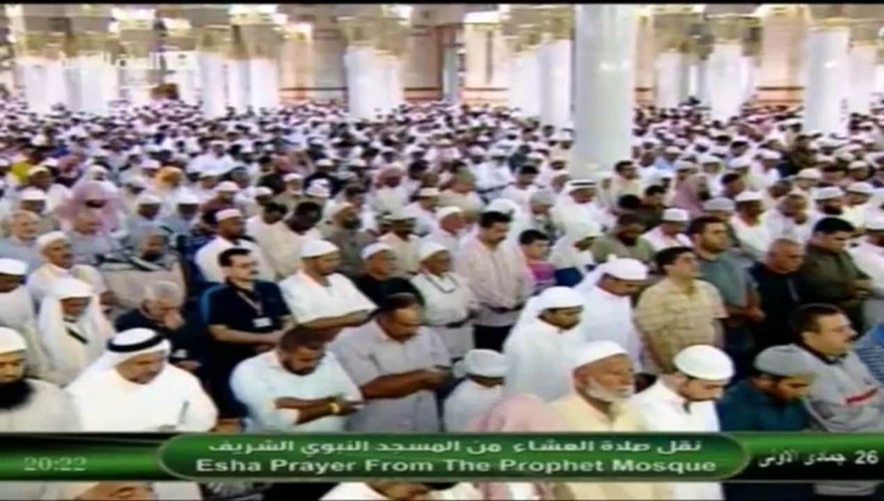 27th March 2014 Madeenah 'Isha led by Sheikh Bu'ayjaan