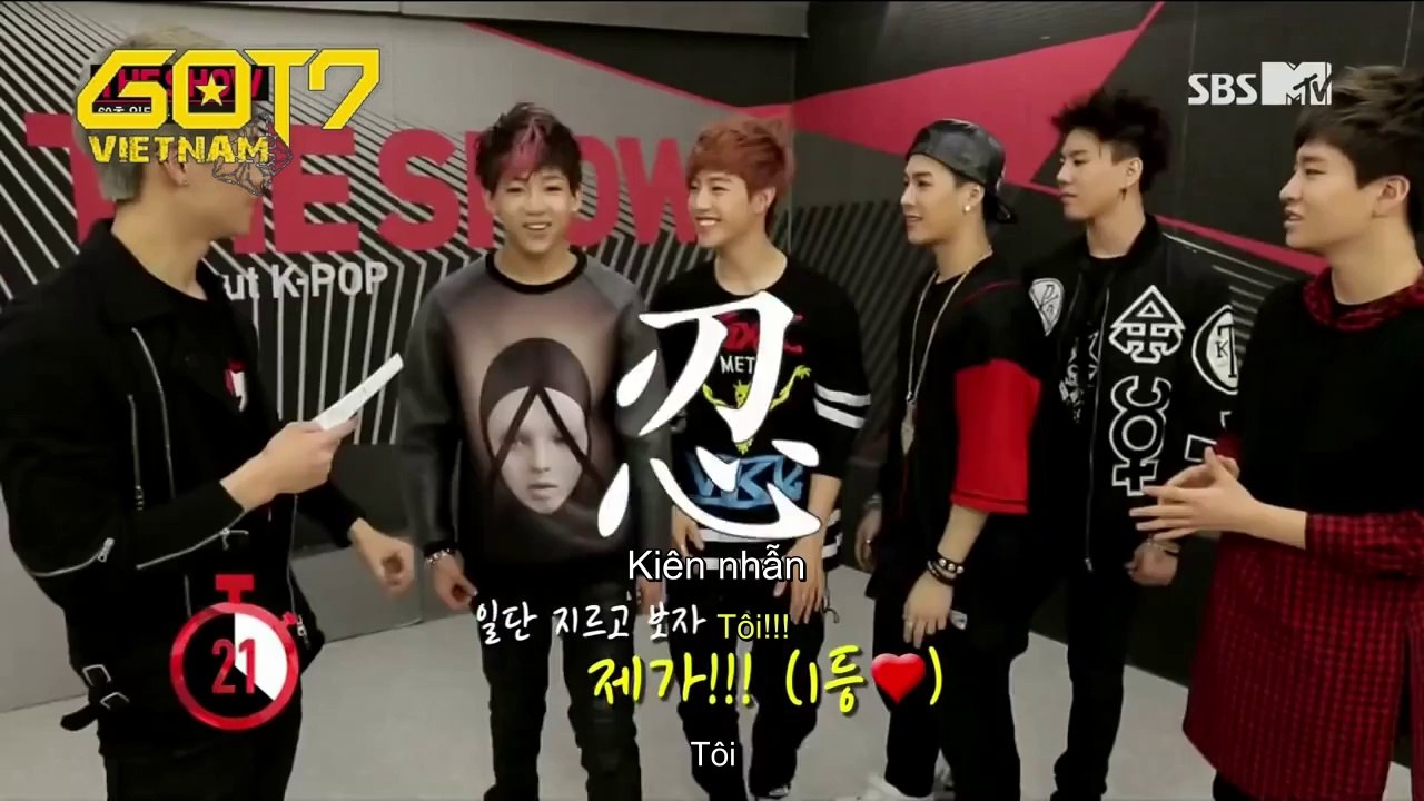 [Vietsub] GOT7's 60s Interview @ MTV The Show